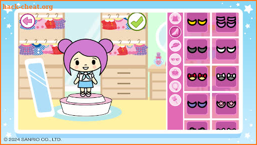 Hello Kitty: Beauty Salon screenshot