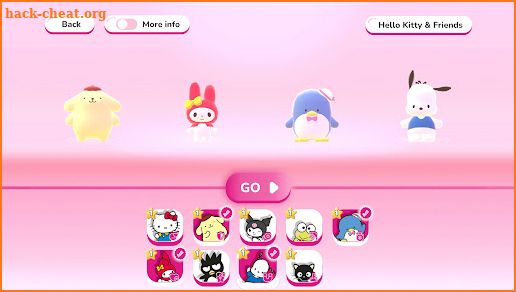 HELLO KITTY HAPPINESS PARADE screenshot