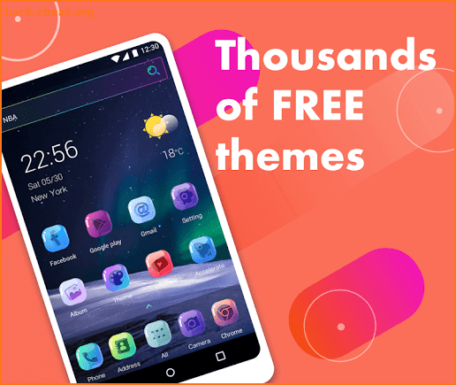 Hello Launcher - Funny Emojis & Themes, Wallpapers screenshot