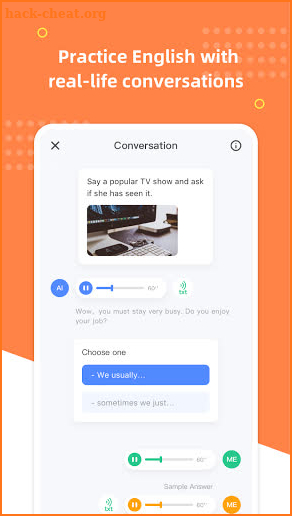 HelloTalk English Talk - Practice English Speaking screenshot
