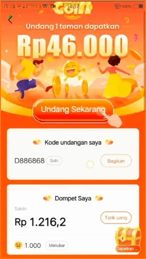 Helo Aplikasi Penghasil Uang Gratis 2021 screenshot