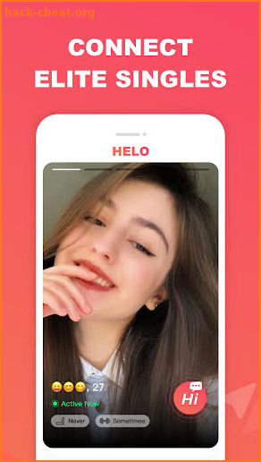 HELO: MAKE FRIENDS NEARBY screenshot