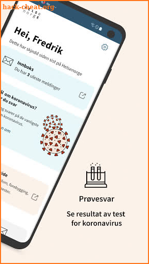 Helsenorge screenshot