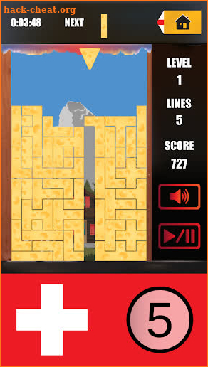 Helvetreis crazy blocks & vertical precision shot screenshot