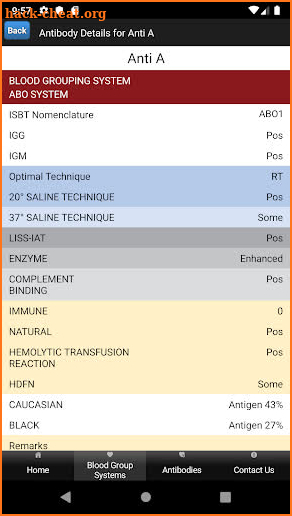 Hemo bioscience screenshot