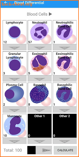 Hemocytometer Sidekick screenshot