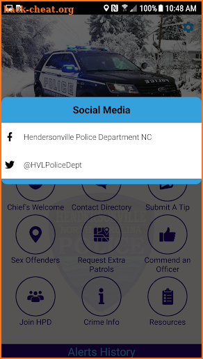 Hendersonville PD (NC) screenshot