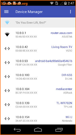 he.net - Network Tools screenshot