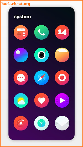 Hera - Circle Icon Pack screenshot