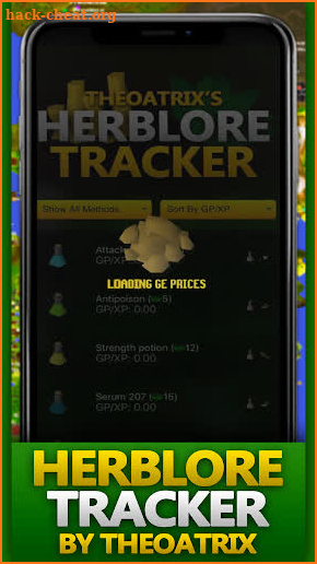 Herblore Tracker for OSRS screenshot