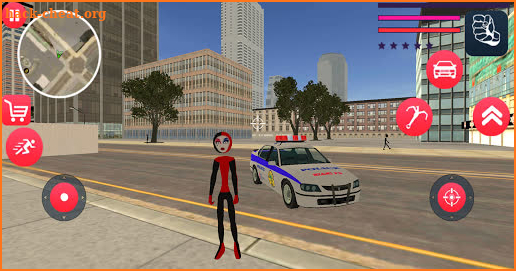 Herley Stickman Rope Hero Quinn Jocker Gangster screenshot