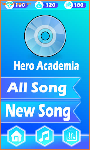 Hero Academia Piano Tiles screenshot