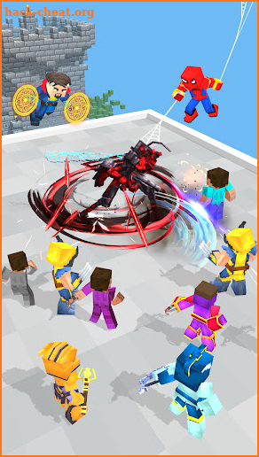 Hero Craft Run 3D screenshot