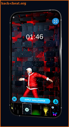 Hero Live Wallpaper +4D screenshot