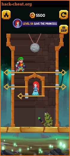 Hero Pin : Pull Him Out - Rescue Games screenshot