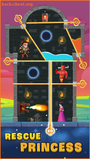 Hero Pin: Rescue Princess screenshot