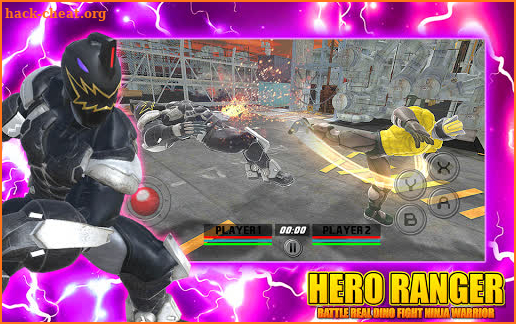 Hero Ranger Battle Real Dino Fight Ninja Warrior screenshot