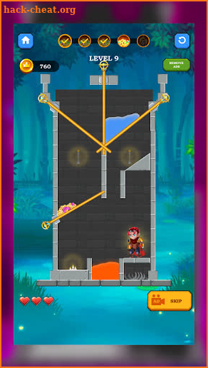 Hero Rescue: Pin Pull Loot Pin Puzzle screenshot