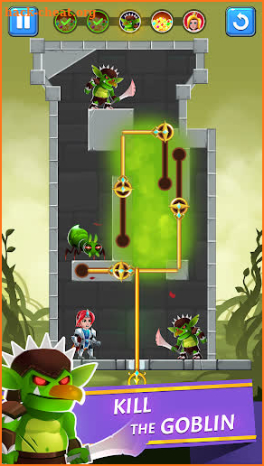 Hero Rescue - Pin Puzzle - Pull the Pin screenshot