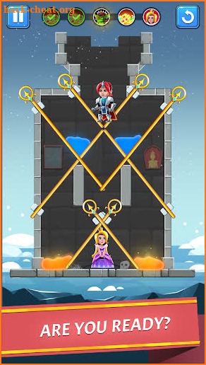 Hero Rescue - Pin Puzzle - Pull the Pin screenshot