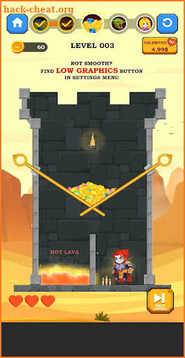 Hero Rescue Puzzle screenshot