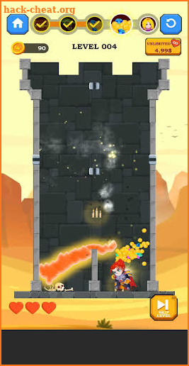 Hero Rescue Puzzle screenshot