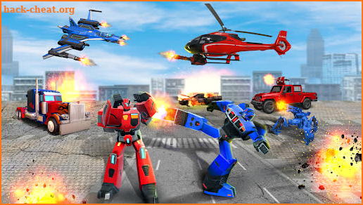 Hero Robot 3D: Run & Battle screenshot