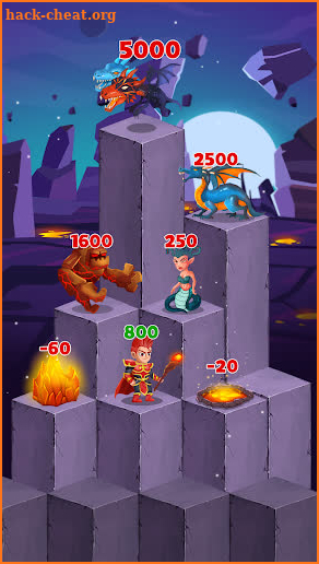 Hero Stack Tower Wars screenshot