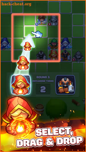 Hero Tactics: 2 Player Game screenshot