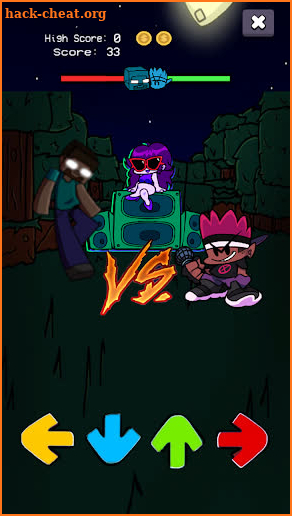 Herobrine for Fnf Music Battle screenshot