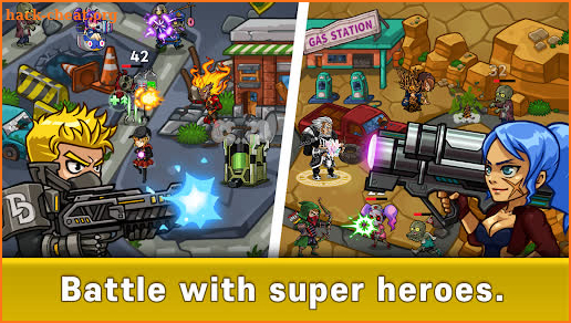 Heroes Defense: Attack on Zombie screenshot