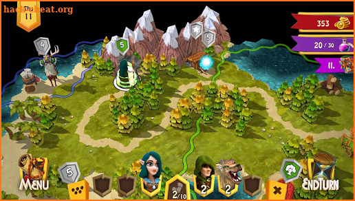 Heroes of Flatlandia screenshot