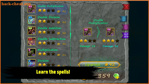 Heroes of Math and Magic screenshot