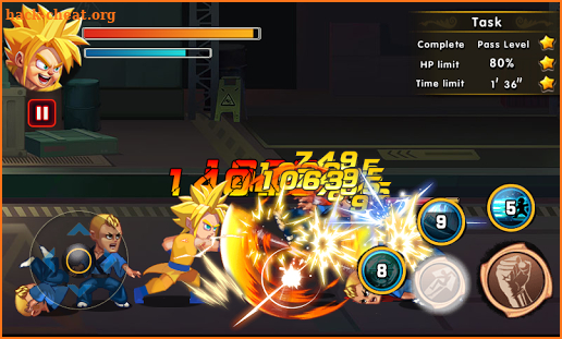 Heroes of teen legend - Endless Fighting RPG Game screenshot