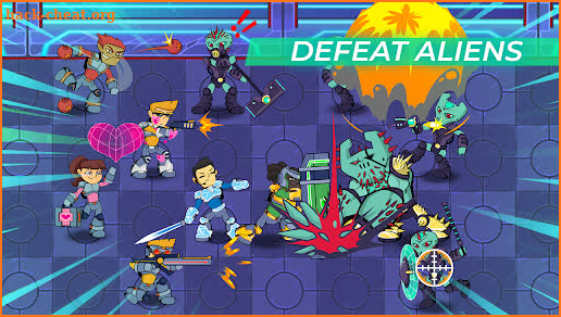 Heroes vs Aliens: Defenders of Light screenshot