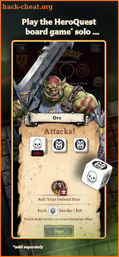 HeroQuest - Companion App screenshot