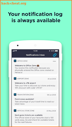 Herow by Connecthings screenshot