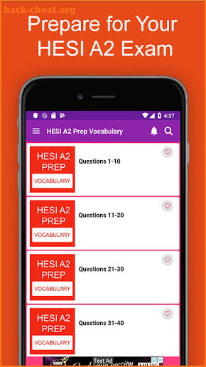 HESI A2 Exam Prep 2019- VOCABULARY Mastery screenshot