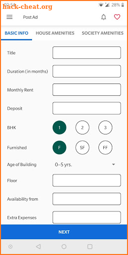 Hestia 365 : A zero brokerage rental startup screenshot