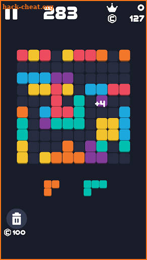 Hex Fill : 1010 Square & Hexagon Blocks Puzzle screenshot