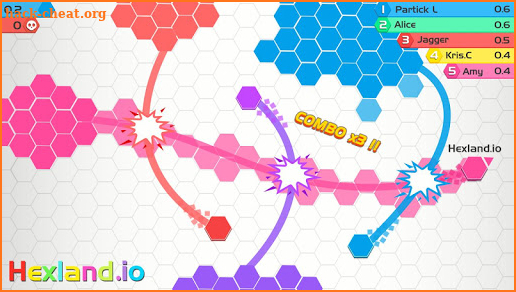 Hex Land.io screenshot