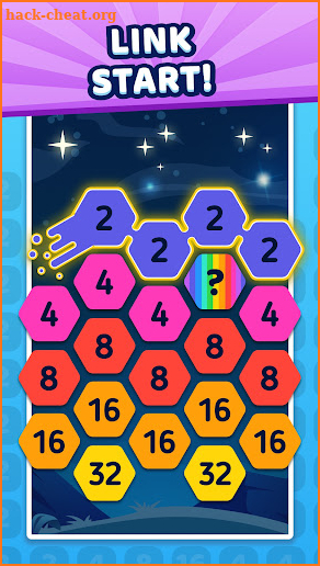 Hexa Link - 2248 Connect Puzzle screenshot