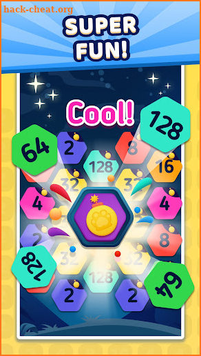 Hexa Link - 2248 Connect Puzzle screenshot