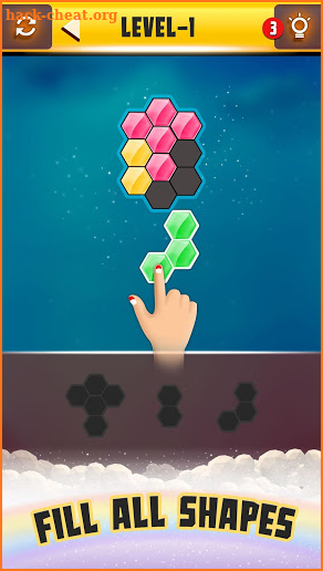 Hexa Puzzle PRO 2020: Jigsaw 3D Block Puzzle Games screenshot