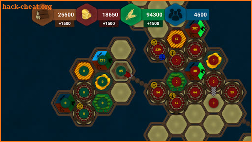 Hexa World War screenshot