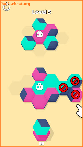 Hexagon Dominos screenshot