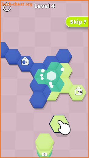 Hexagon Dominos screenshot