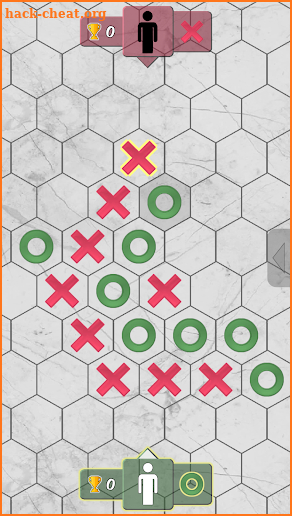 Hexagon Five in a Row - Tic Tac Toe screenshot