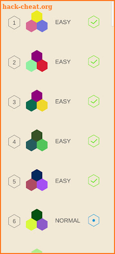 Hexagon of Hue screenshot