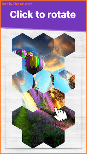 Hexagon Puzzle screenshot